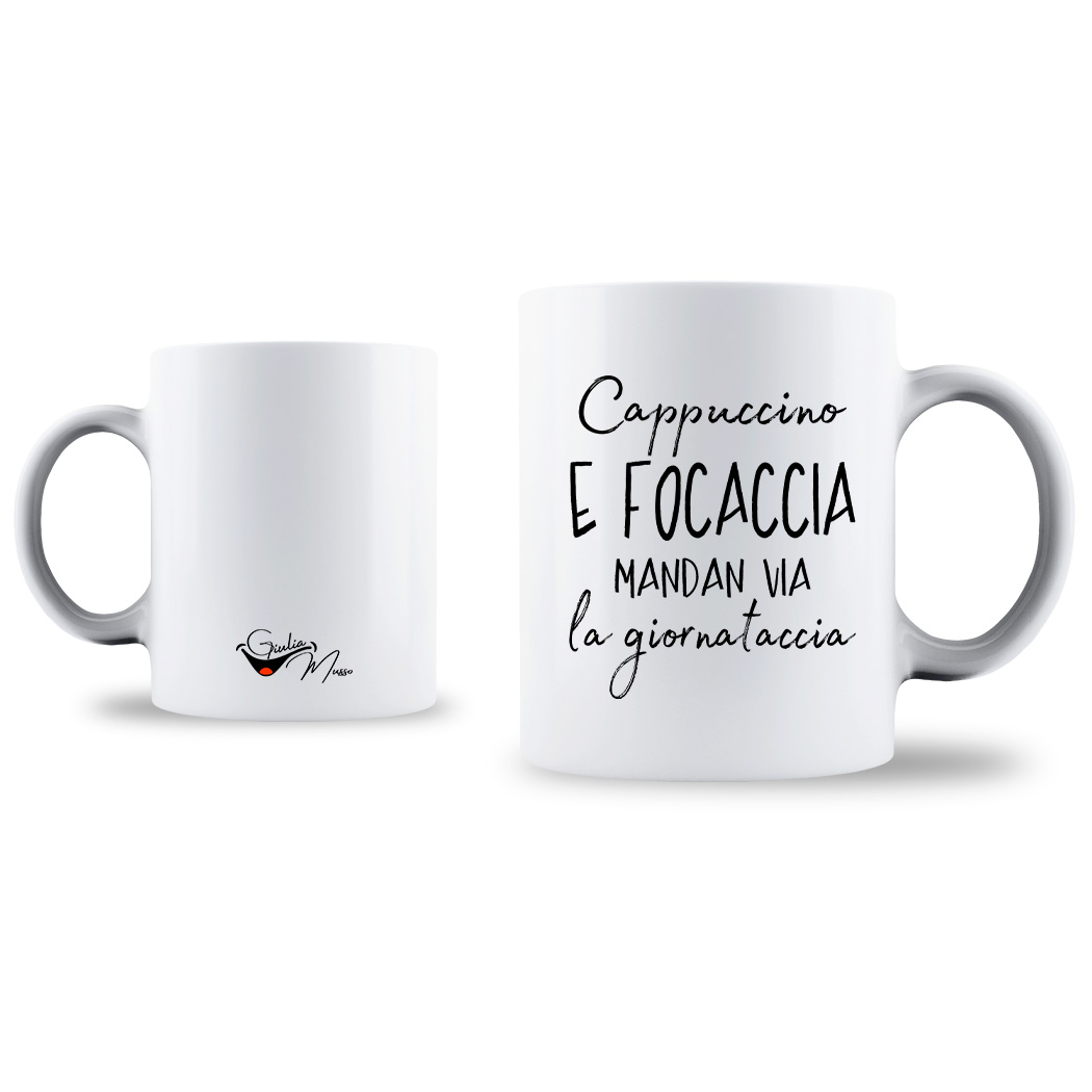 TAZZA - CAPPUCCINO E FOCACCIA